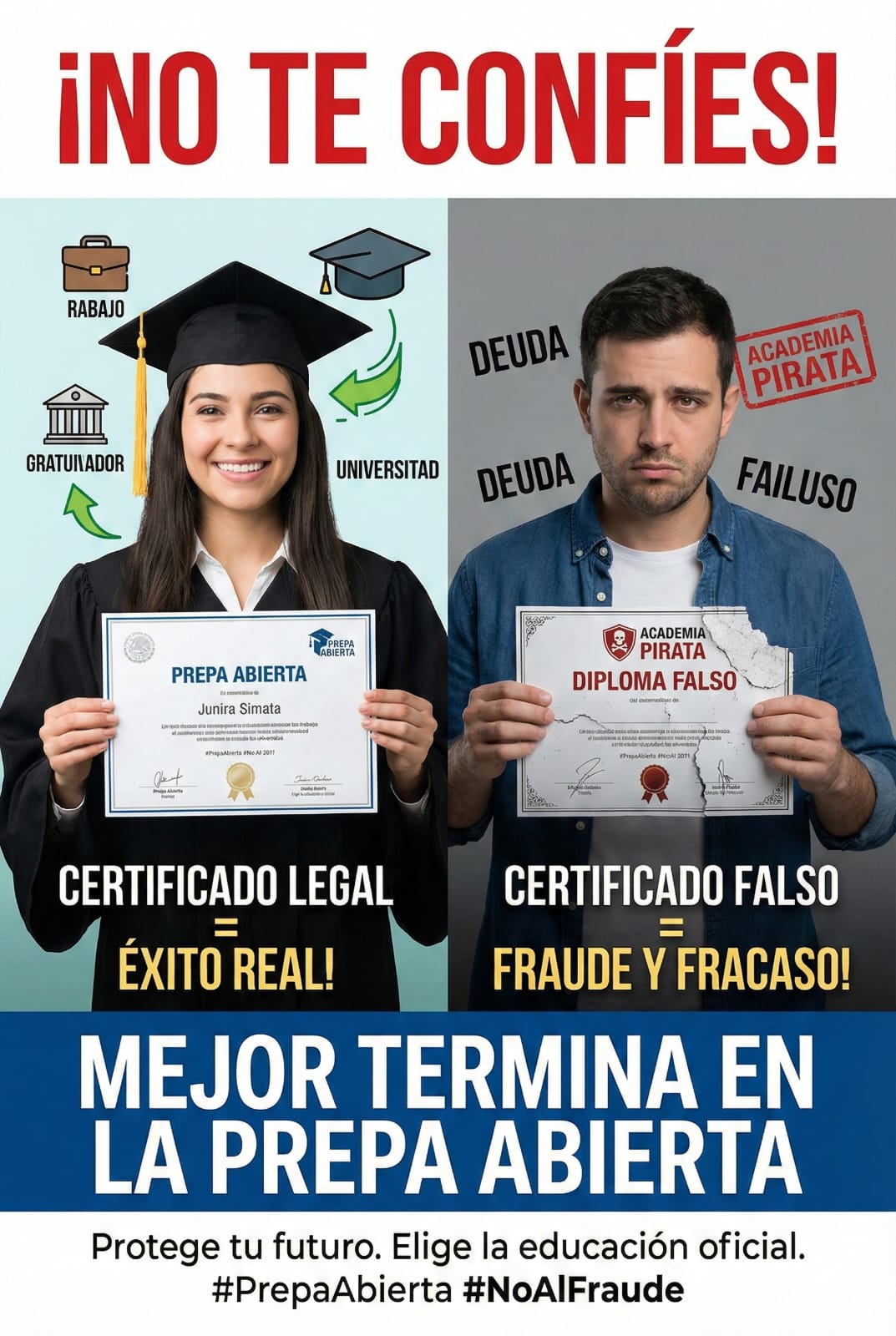 No te confíes: certificado legal vs certificado falso